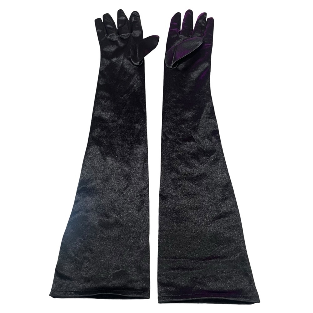 OPERA GLOVES SATIN GLOVES - Picture 3 of 3